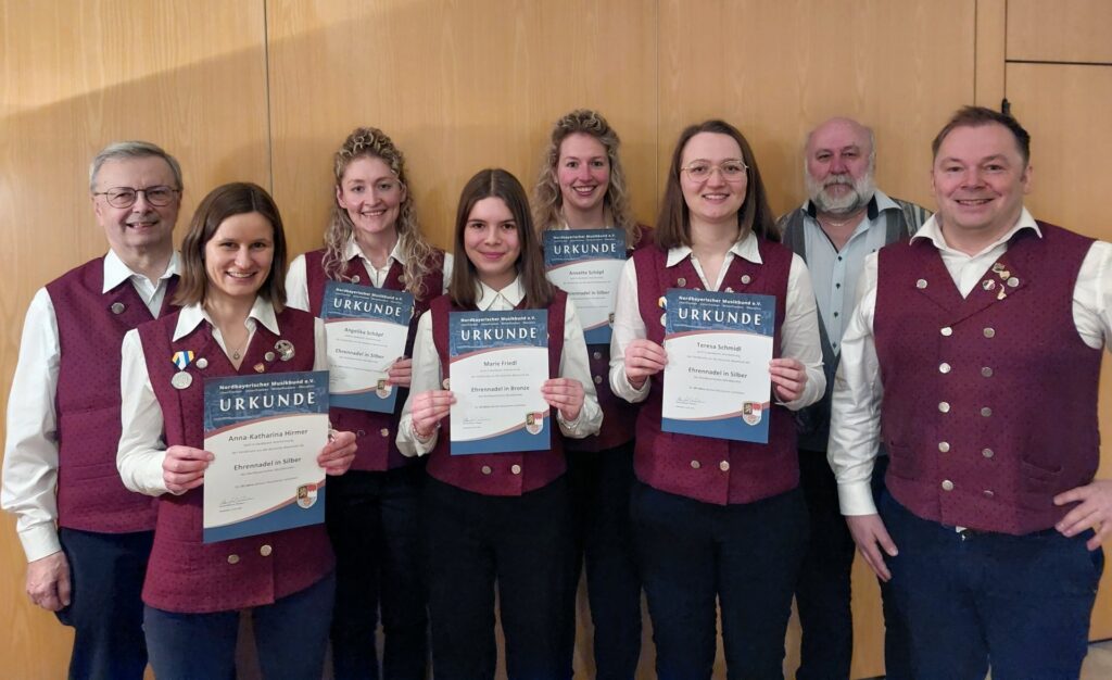 Ehrungen langjährige Musiker